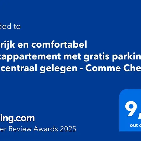 Lichtrijk En Comfortabel Hoekappartement Met Gratis Parking En Zeer Gelegen - Comme Chez Soi *